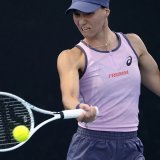 Une victoire pour Viktorija Golubic après un long match KEYSTONE/AP/Manish Swarup